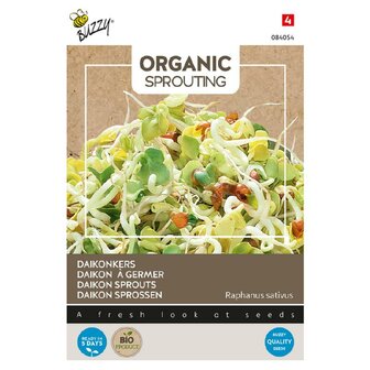 Buzzy Organic Sprouting Daikonkers (BIO)