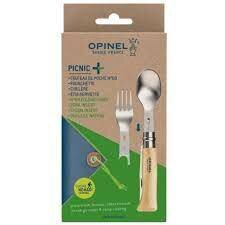 Outdoor bestekset Opinel, Picnic plus 4 delig