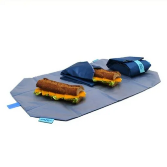 Boc&#039;n Roll Sandwich Wrap Light blue