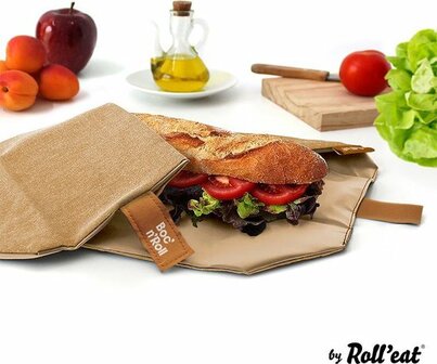 Boc&#039;n Roll Sandwich Wrap Brown