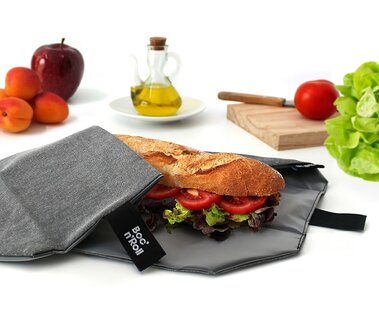 Boc&#039;n Roll Sandwich Wrap Black