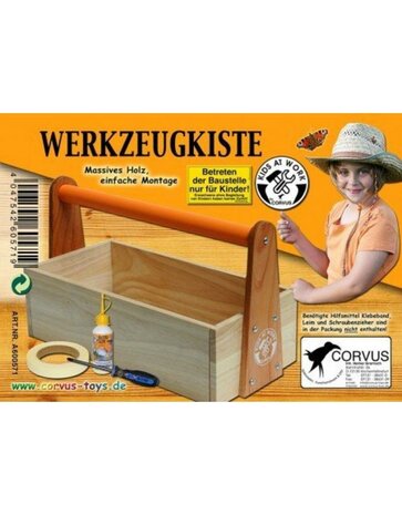 Houten gereedschapskist