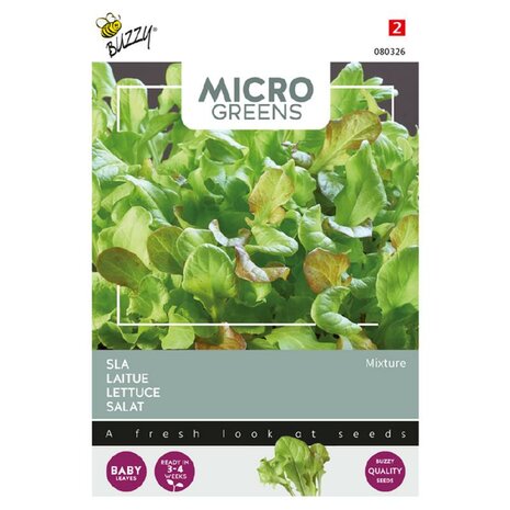 Buzzy Microgreens, Sla gemengd