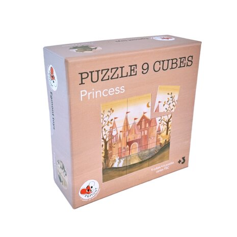 Kubus puzzel Prinses